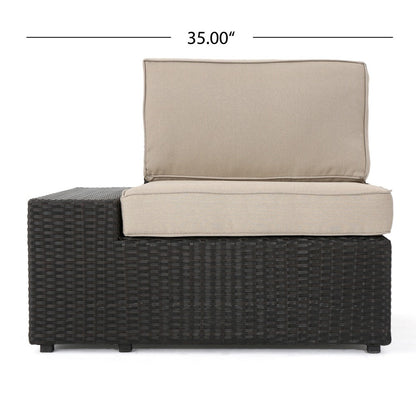 Santa Cruz Outdoor 8-piece Sectional Set by Christopher Knight Home