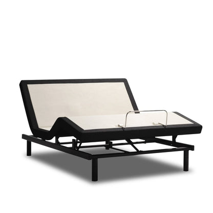 Sealy Conform Essentials 11.5-inch Plush Gel Memory Foam Mattress and Ease Adjustable Bed Set