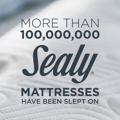 Sealy Conform Essentials 11.5-inch Plush Gel Memory Foam Mattress and Ease Adjustable Bed Set