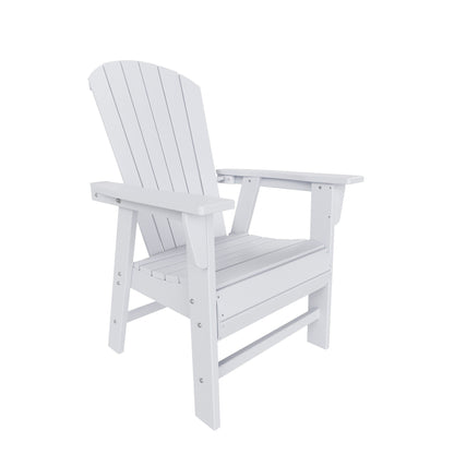 Polytrends Altura 6-Piece Rectangular Poly Eco-Friendly All Weather Outdoor Dining Set with Bench