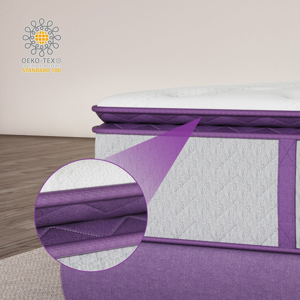 10-inch Memory Foam with Innerspring Hybrid Mattress,Pillow Top Mattress