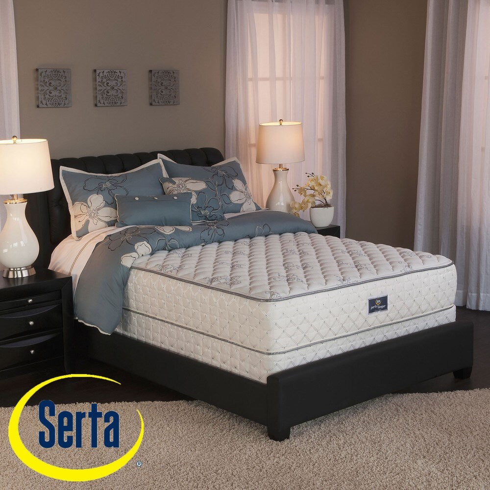Serta Perfect Sleeper Liberation Cushion Firm Cal King-size Mattress and Box Spring Set