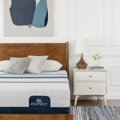 Serta iComfort Blue 300 11-inch Gel Memory Foam Mattress and Adjustable Bed Set
