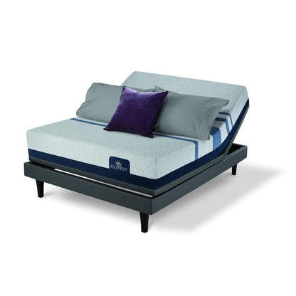 Serta iComfort Blue 300 11-inch Gel Memory Foam Mattress and Adjustable Bed Set