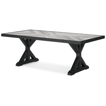 Signature Design by Ashley Beachcroft Brown/Beige 6-Piece Outdoor Seating Package