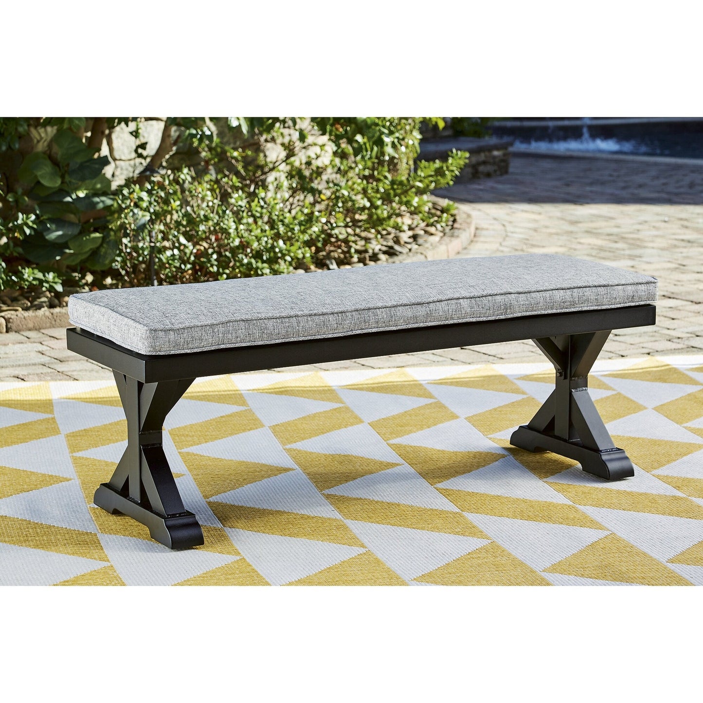 Signature Design by Ashley Beachcroft Brown/Beige 6-Piece Outdoor Seating Package