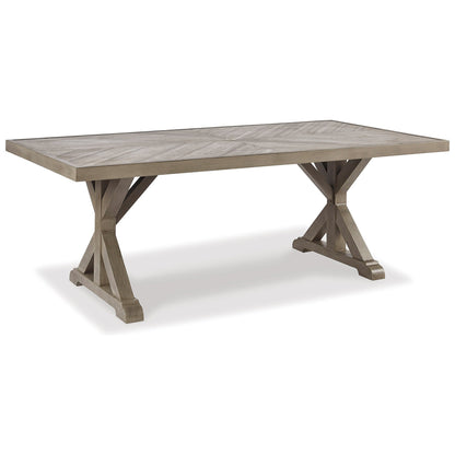 Signature Design by Ashley Beachcroft Brown/Beige 6-Piece Outdoor Seating Package
