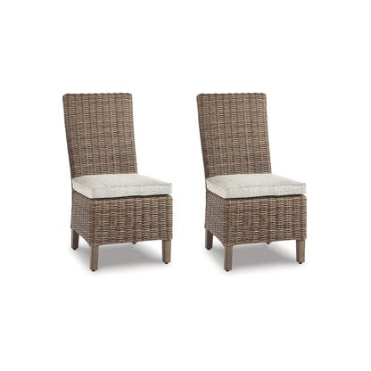 Signature Design by Ashley Beachcroft Brown/Beige 6-Piece Outdoor Seating Package