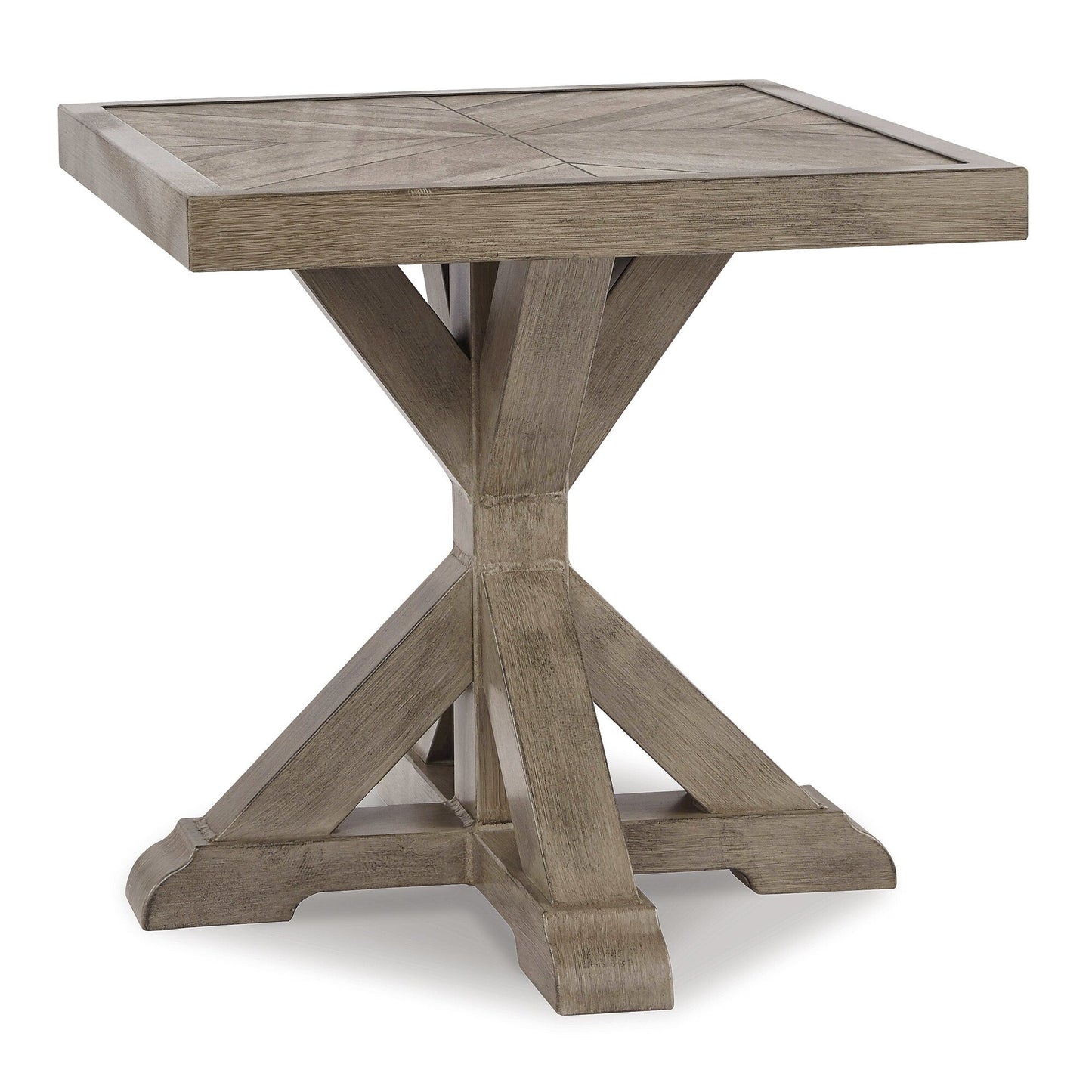 Signature Design by Ashley Beachcroft Brown/Beige 8-Piece Outdoor Seating Package - 107 W x 37.75 D x 34.63 H