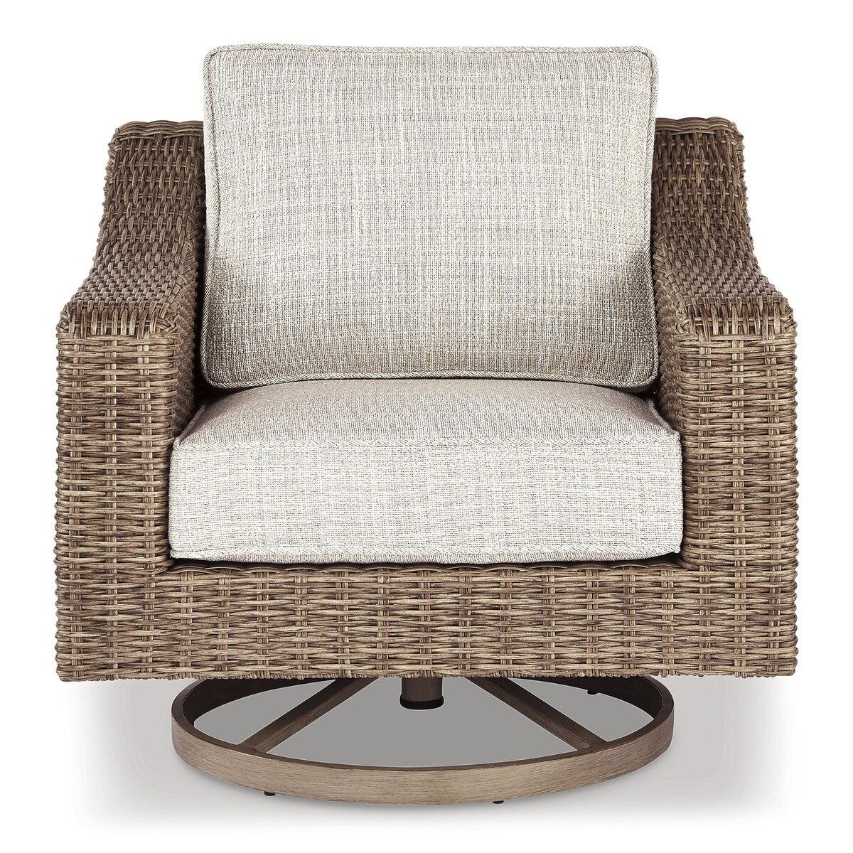 Signature Design by Ashley Beachcroft Outdoor Sofa and 2 Lounge Chairs with Coffee Table and 2 End Tables