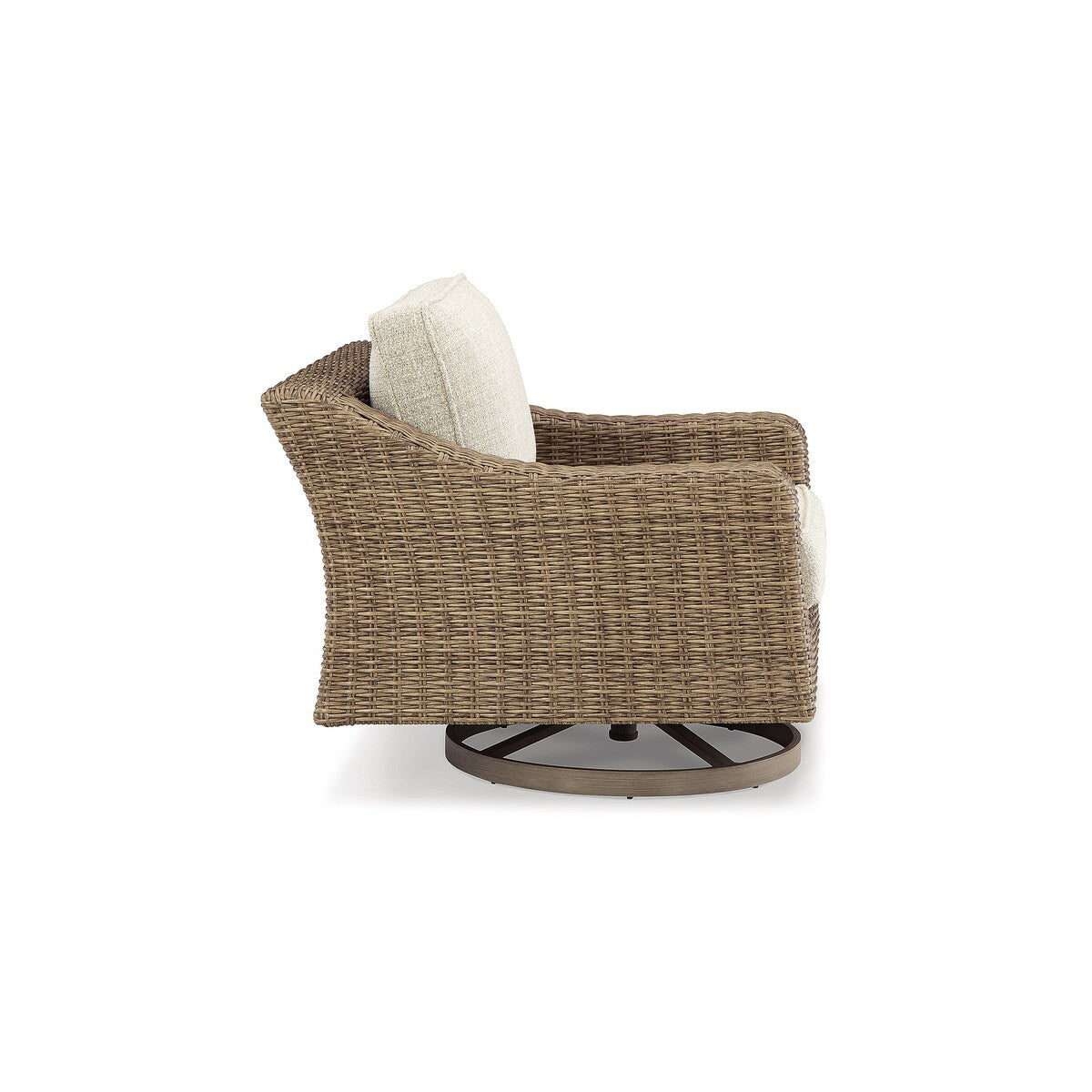 Signature Design by Ashley Beachcroft Outdoor Sofa and 2 Lounge Chairs with Coffee Table and 2 End Tables