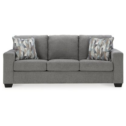 Signature Design by Ashley Deltona Graphite Queen Sofa Sleeper - 85W x 38D x 37H