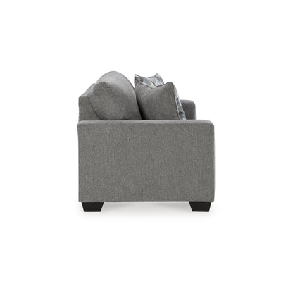 Signature Design by Ashley Deltona Graphite Queen Sofa Sleeper - 85W x 38D x 37H