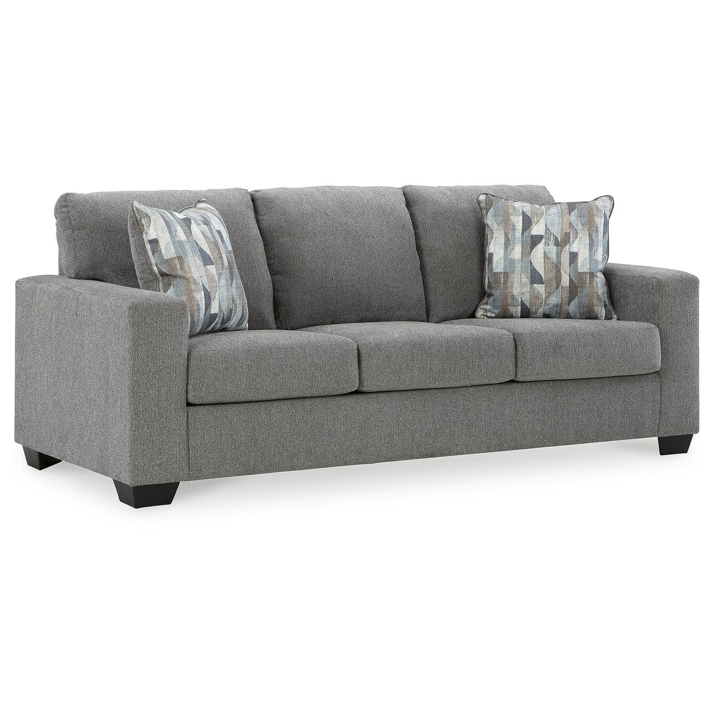 Signature Design by Ashley Deltona Graphite Queen Sofa Sleeper - 85W x 38D x 37H