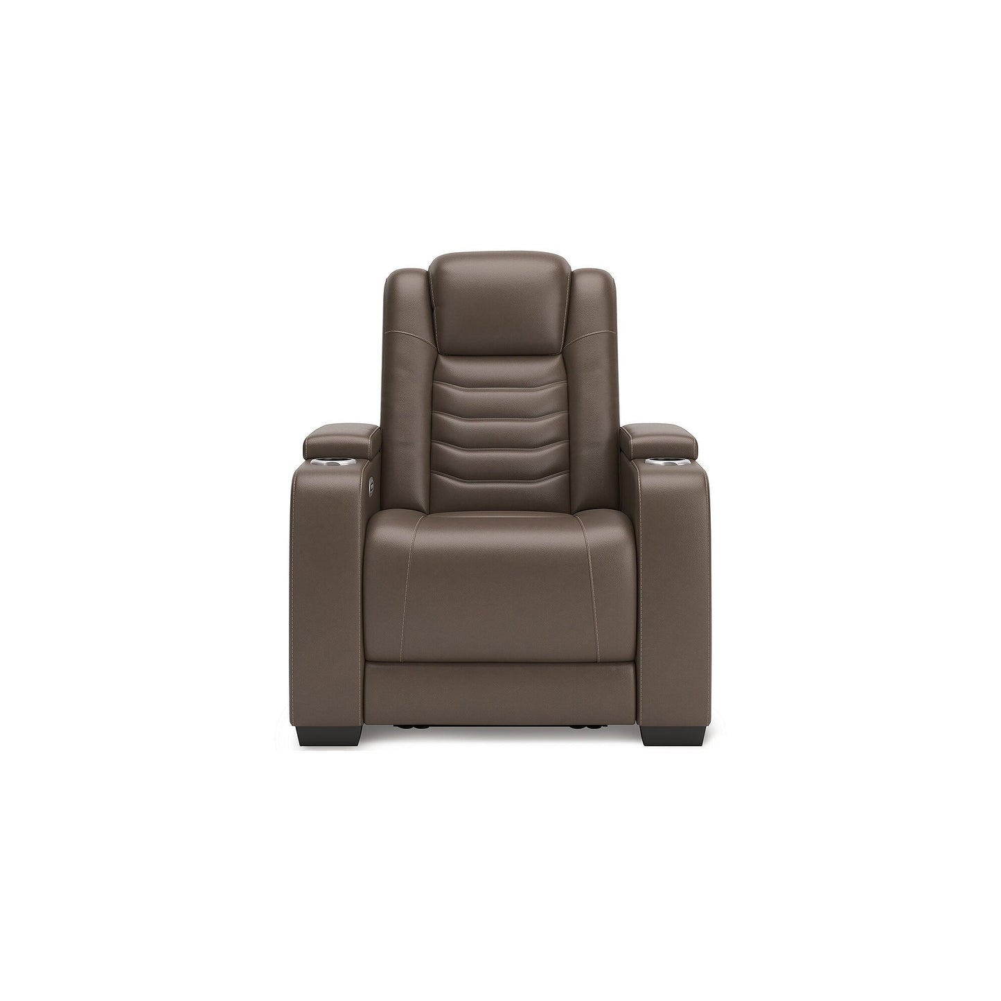 Signature Design by Ashley High Impact Brown Power Recliner