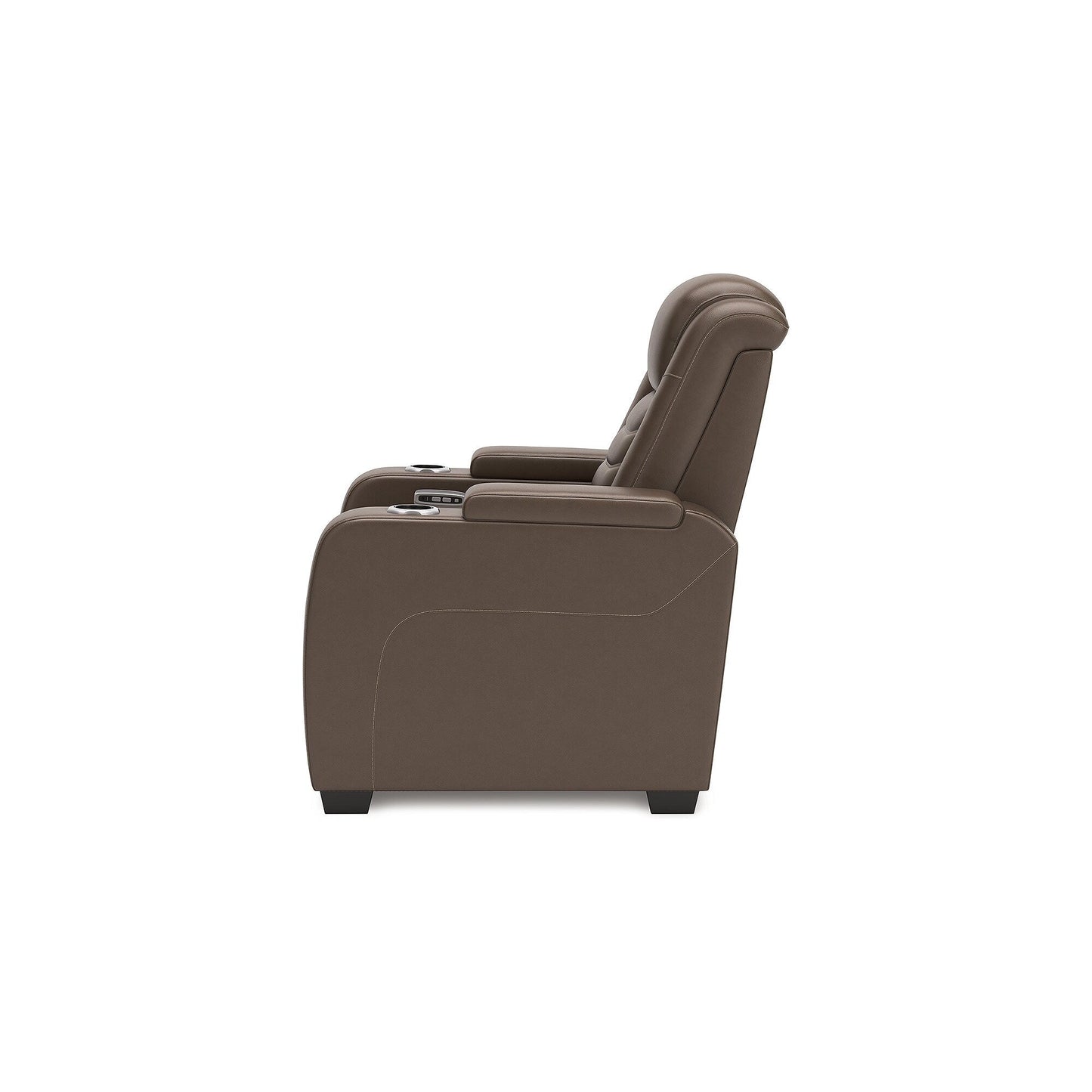Signature Design by Ashley High Impact Brown Power Recliner