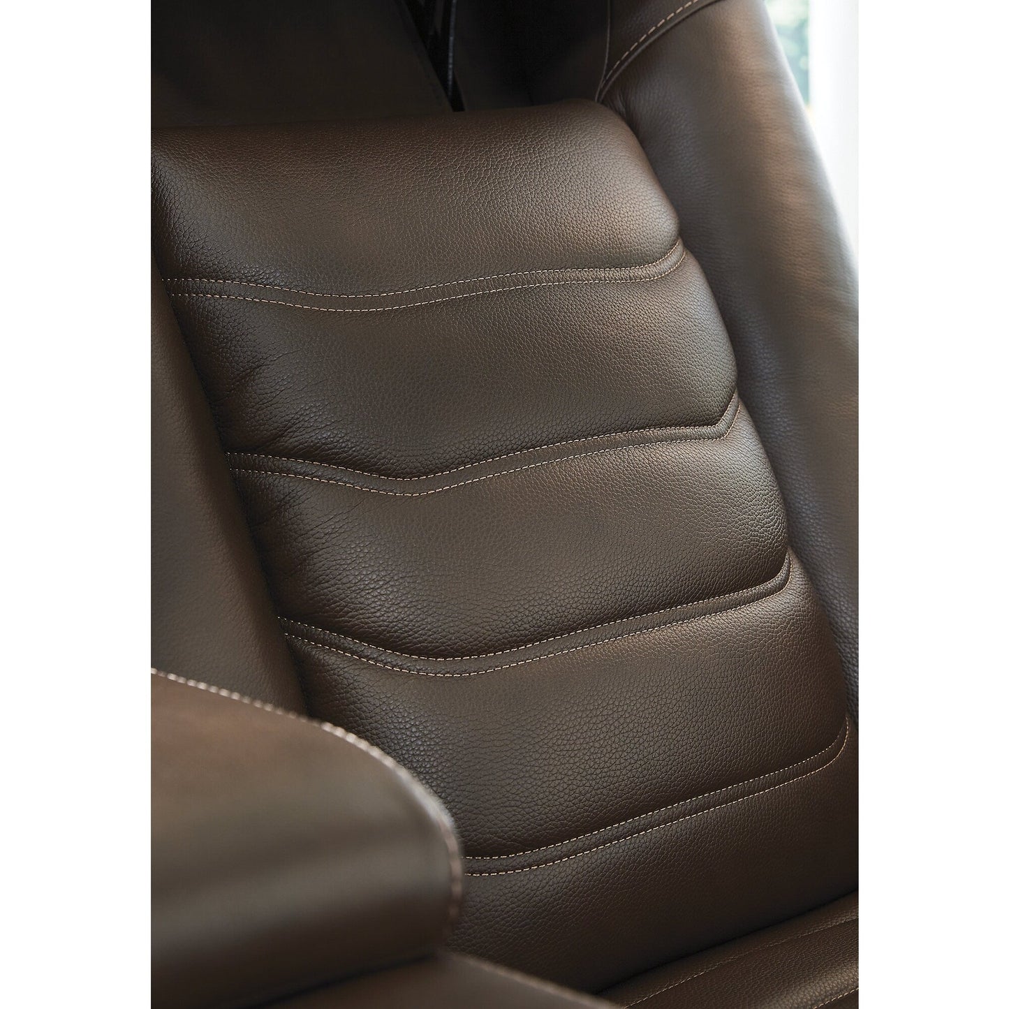 Signature Design by Ashley High Impact Brown Power Recliner