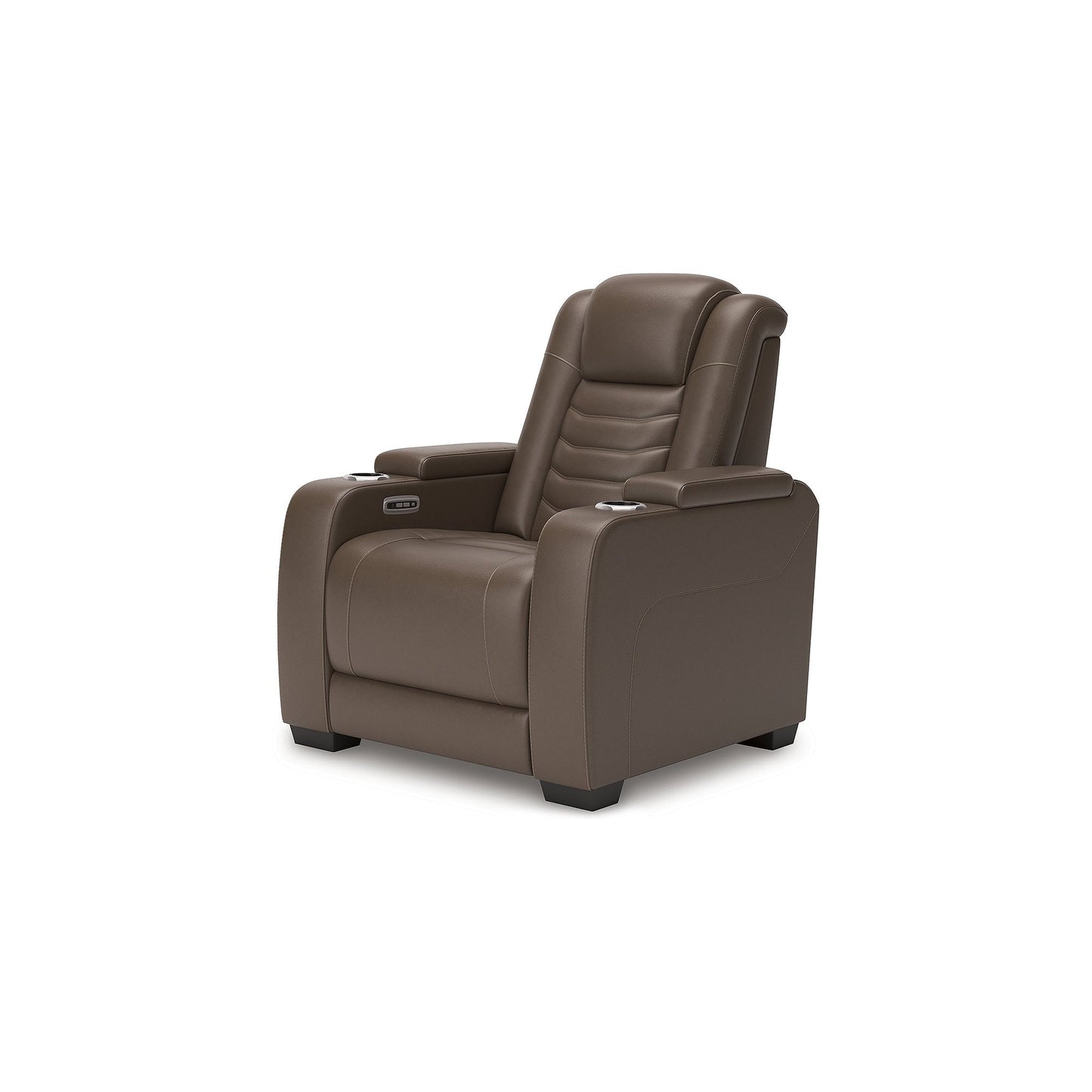Signature Design by Ashley High Impact Brown Power Recliner