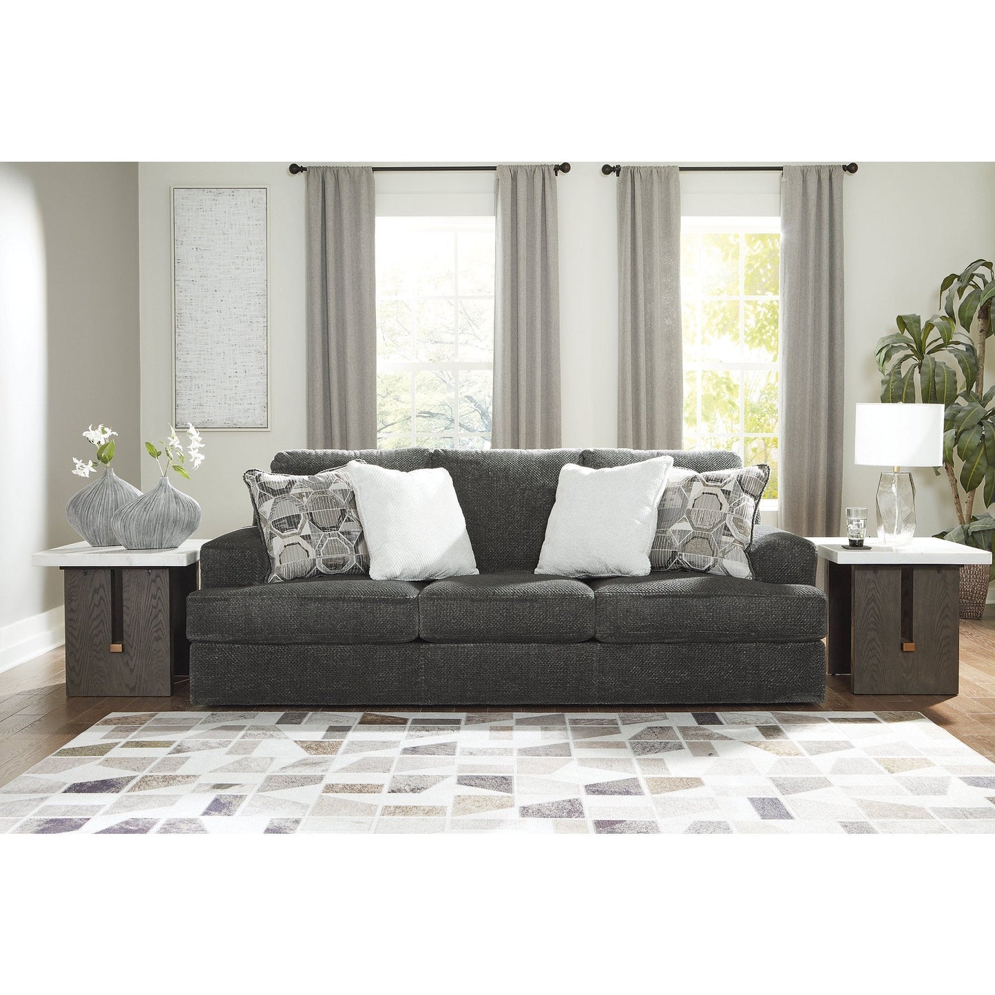 Signature Design by Ashley Karinne Sofa - 96W x 41D x 39H