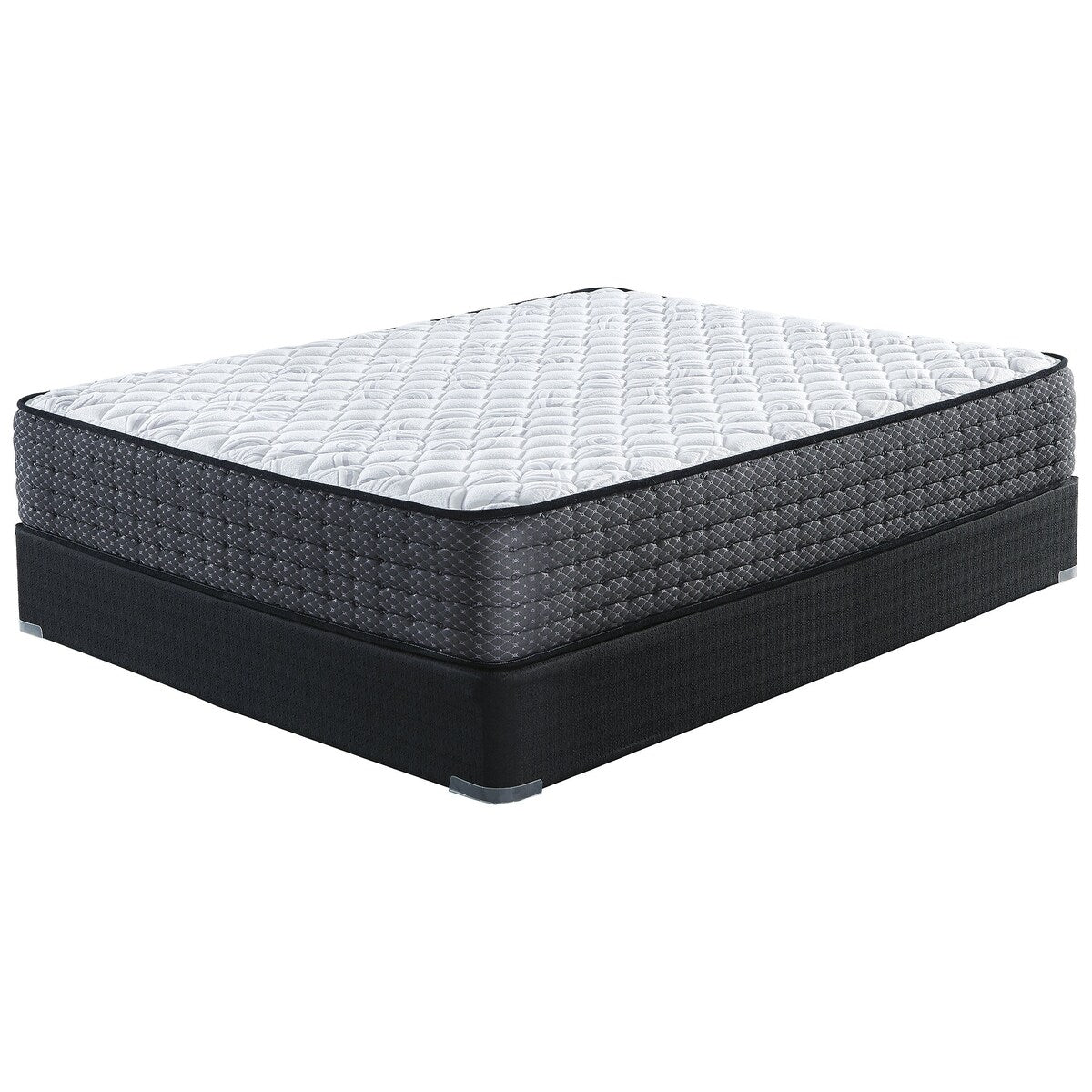 Signature Design by Ashley Limited Edition Firm Black/White 2-Piece California King Mattress Package