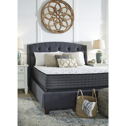 Signature Design by Ashley Limited Edition Firm Black/White 2-Piece California King Mattress Package