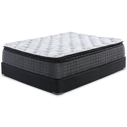 Signature Design by Ashley Limited Edition Pillowtop Black/White 2-Piece Queen Mattress Package