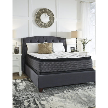 Signature Design by Ashley Limited Edition Pillowtop Black/White 2-Piece Queen Mattress Package
