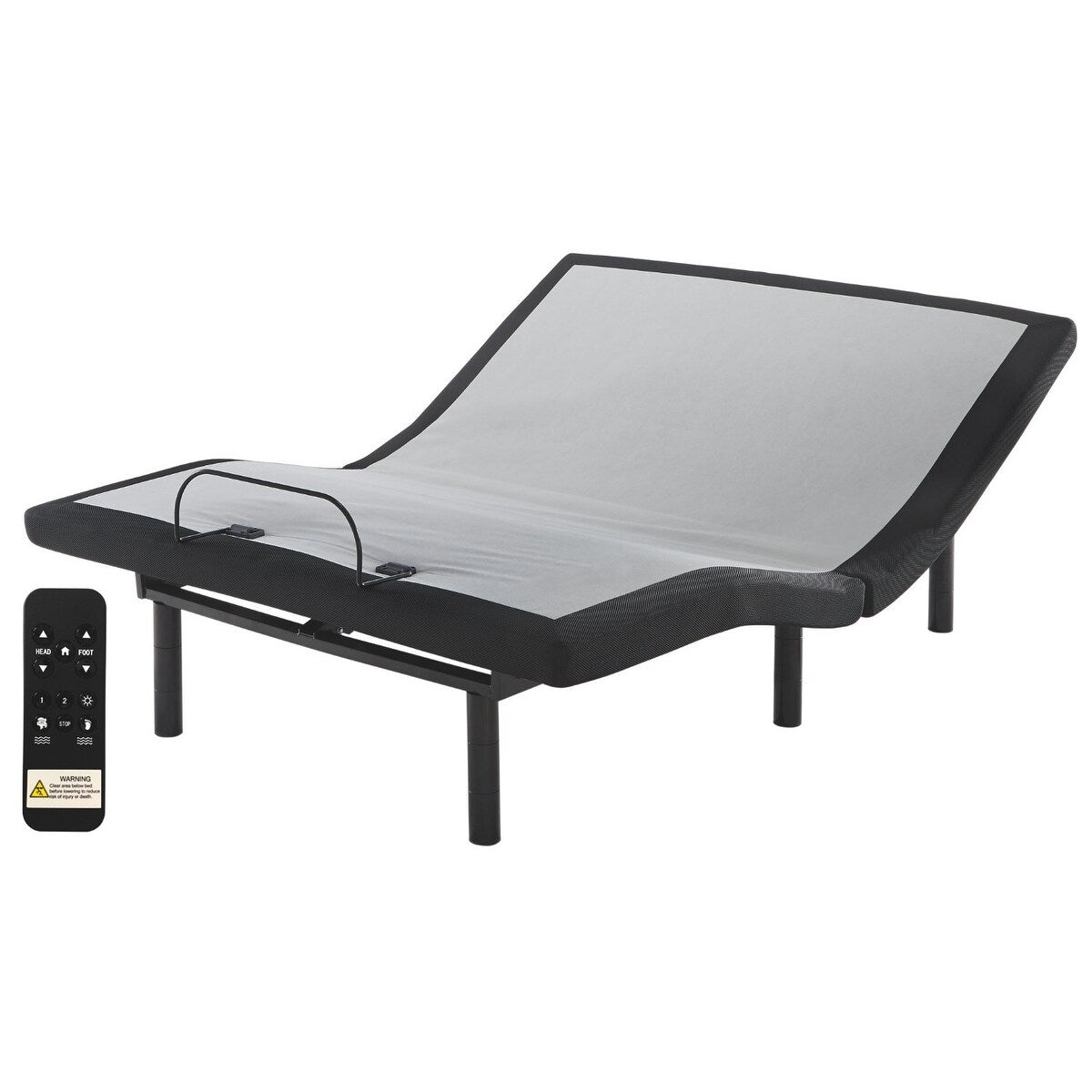 Signature Design by Ashley Palisades 10 Inch Foam Mattress with Head-Foot Model-Better Adjustable Bed Frame