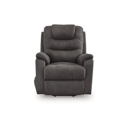 Signature Design by Ashley Snowfield Dark Gray Power Lift Recliner