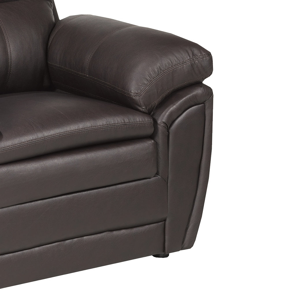 Simon Leather Gel Upholstered Sofa