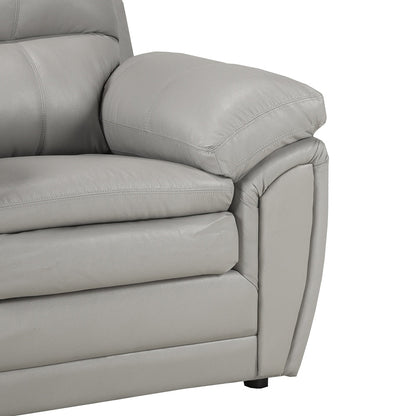 Simon Leather Gel Upholstered Sofa