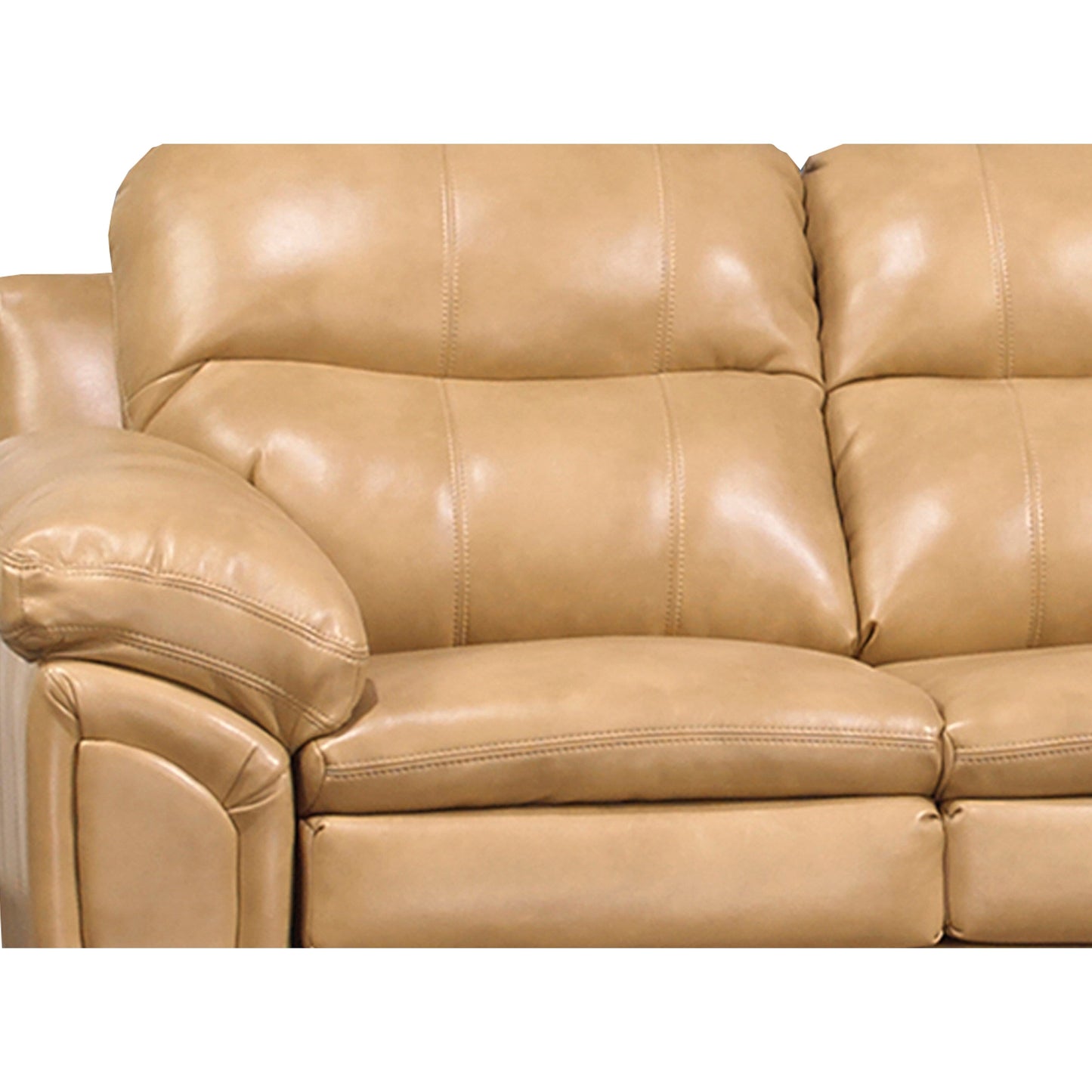 Simon Leather Gel Upholstered Sofa