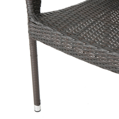 Sinclair Outdoor 7-piece Wicker Dining Set by Christopher Knight Home
