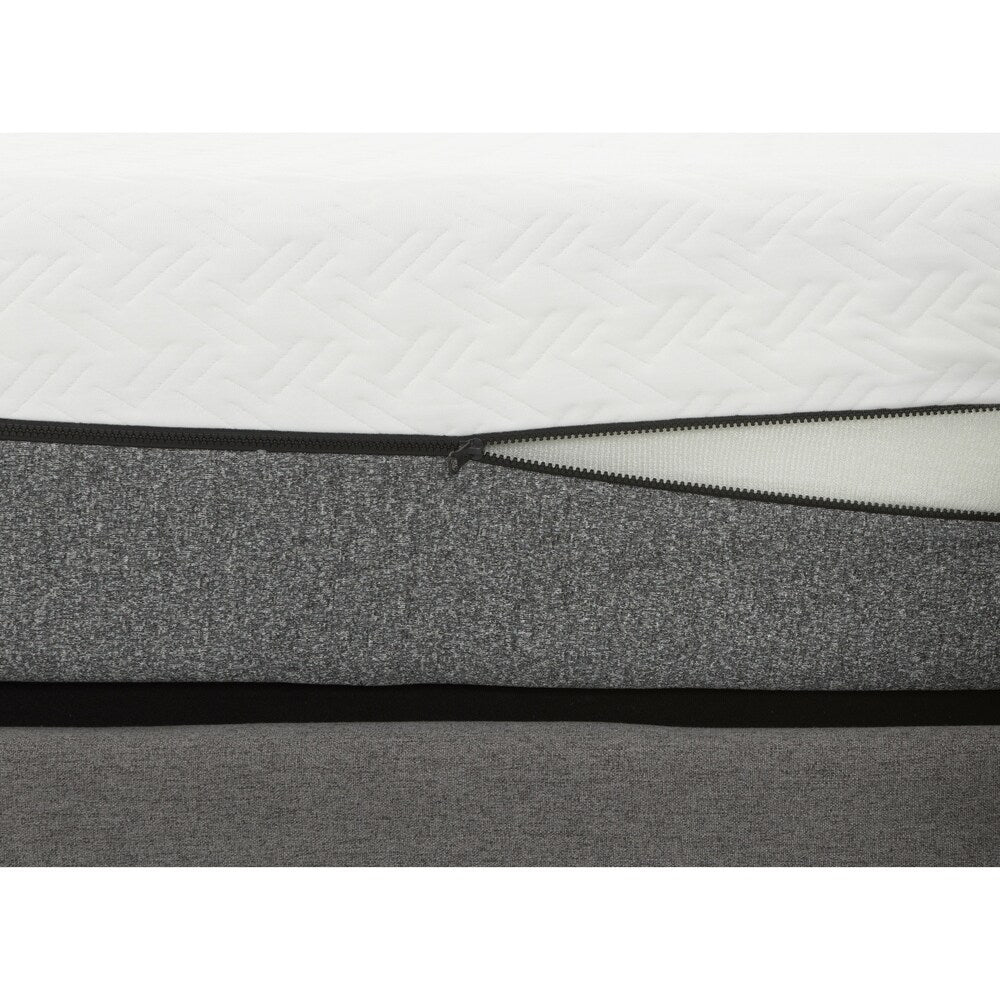 Sleep Zone Huntington 10-inch Memory Foam Mattress and Z150 Adjustable Base Set
