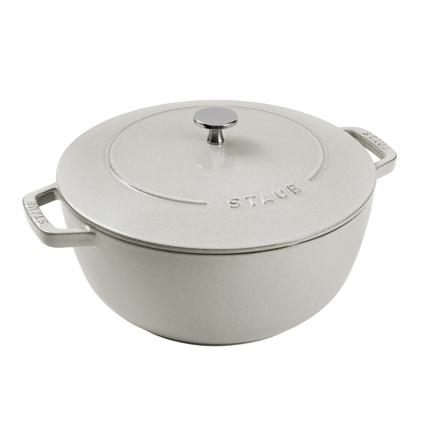 Staub Cast Iron Essential French Oven, Dutch Oven, 5-quart, serves 5-6, Made in France - 5-qt