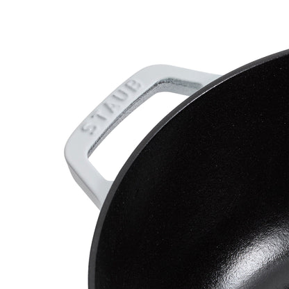 Staub Cast Iron Essential French Oven, Dutch Oven, 5-quart, serves 5-6, Made in France - 5-qt
