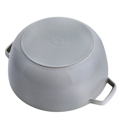 Staub Cast Iron Essential French Oven, Dutch Oven, 5-quart, serves 5-6, Made in France - 5-qt