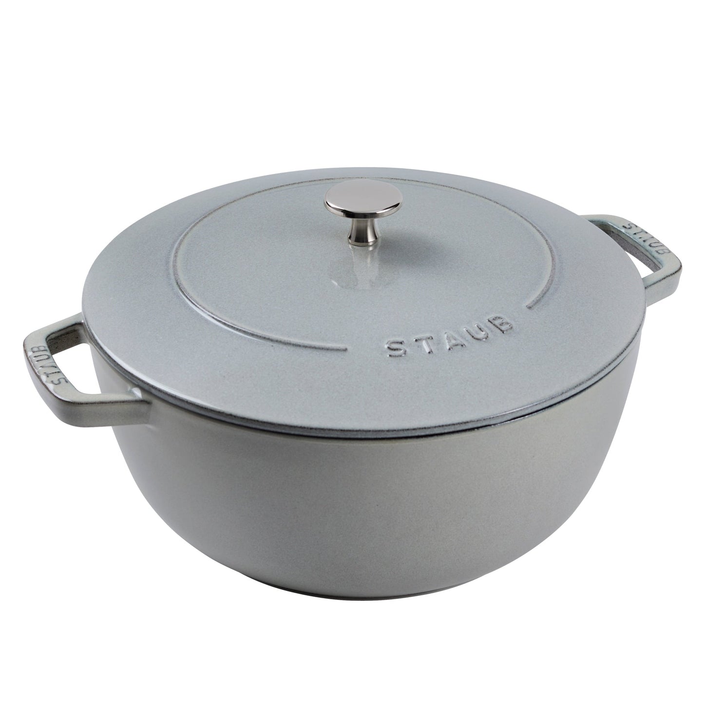Staub Cast Iron Essential French Oven, Dutch Oven, 5-quart, serves 5-6, Made in France - 5-qt