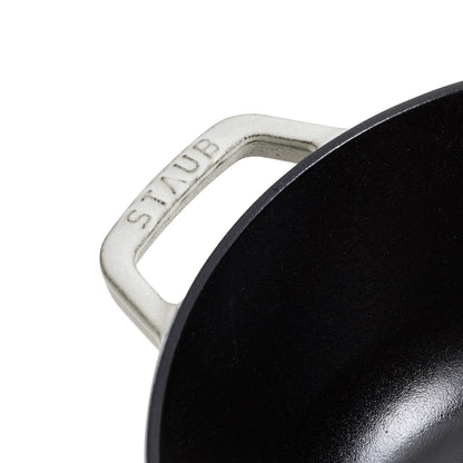 Staub Cast Iron Essential French Oven, Dutch Oven, 5-quart, serves 5-6, Made in France - 5-qt