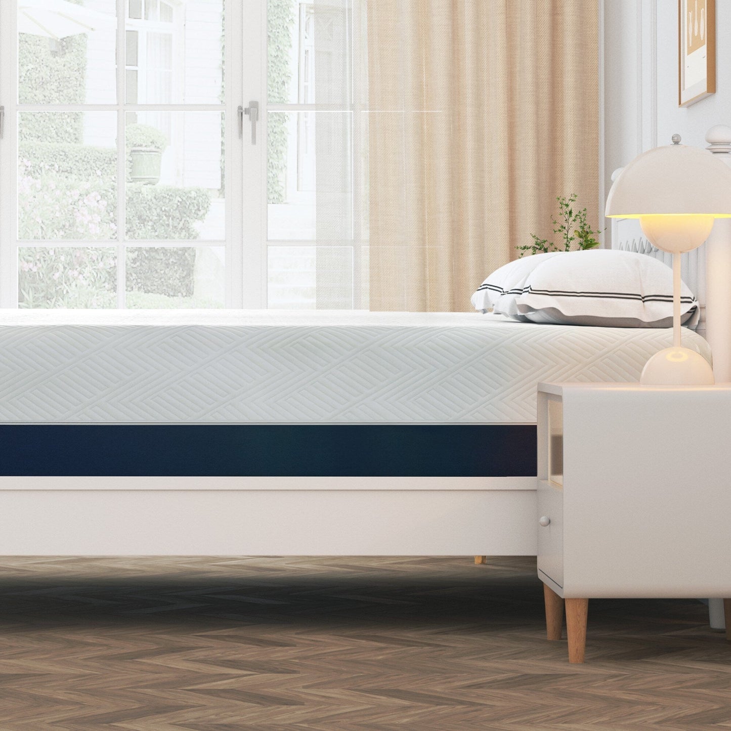 Stiku 12 inch Cooling Memory Foam Mattress for Good Sleep,Mattress in a box