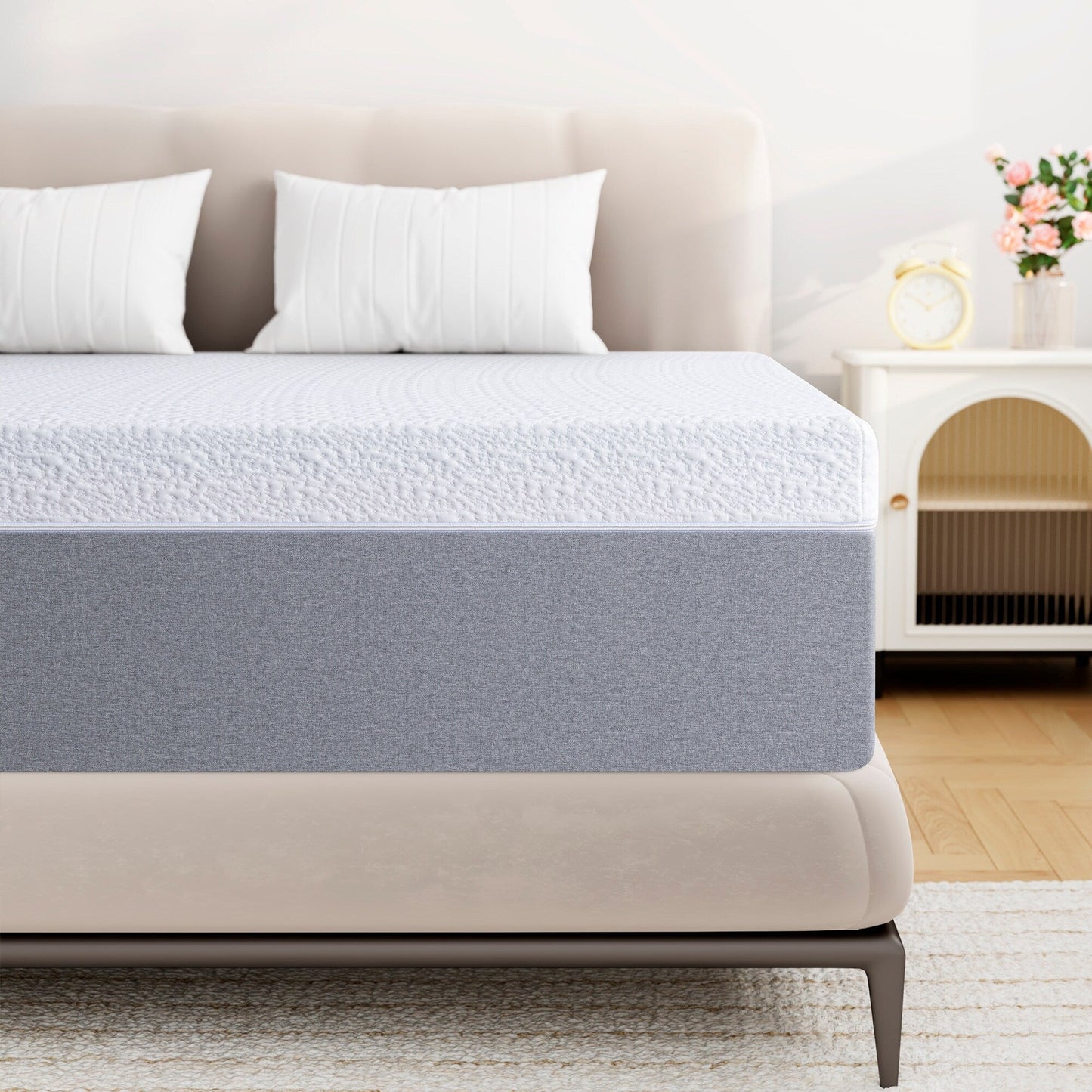 Stiku 12 inch Cooling Memory Foam Mattress for Good Sleep,Mattress in a box