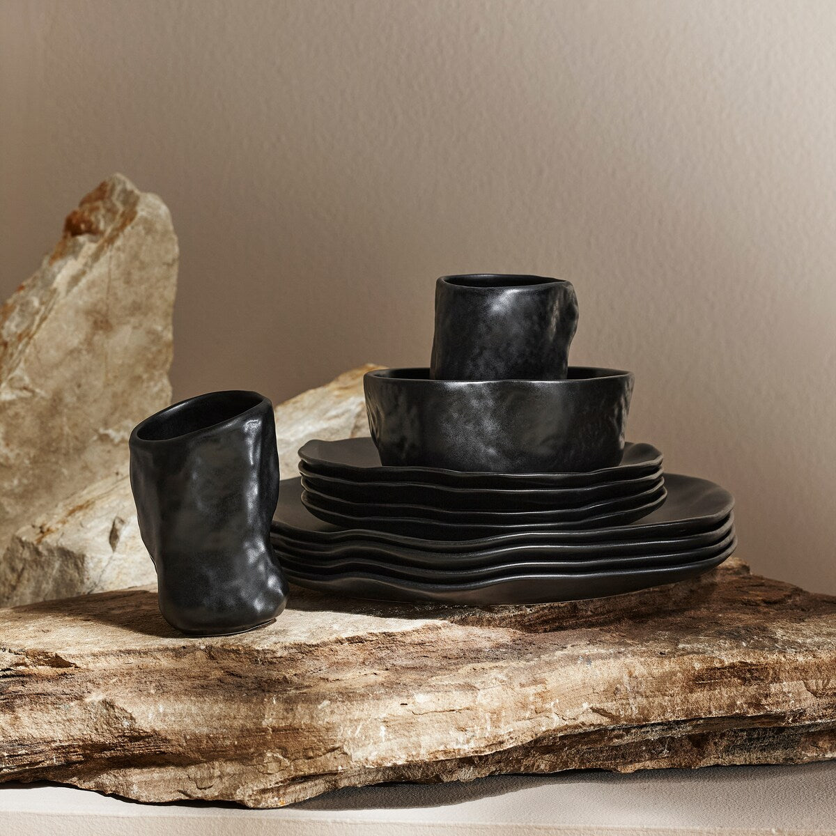 Stone by Mercer Project ATIK Stoneware Dinnerware Set