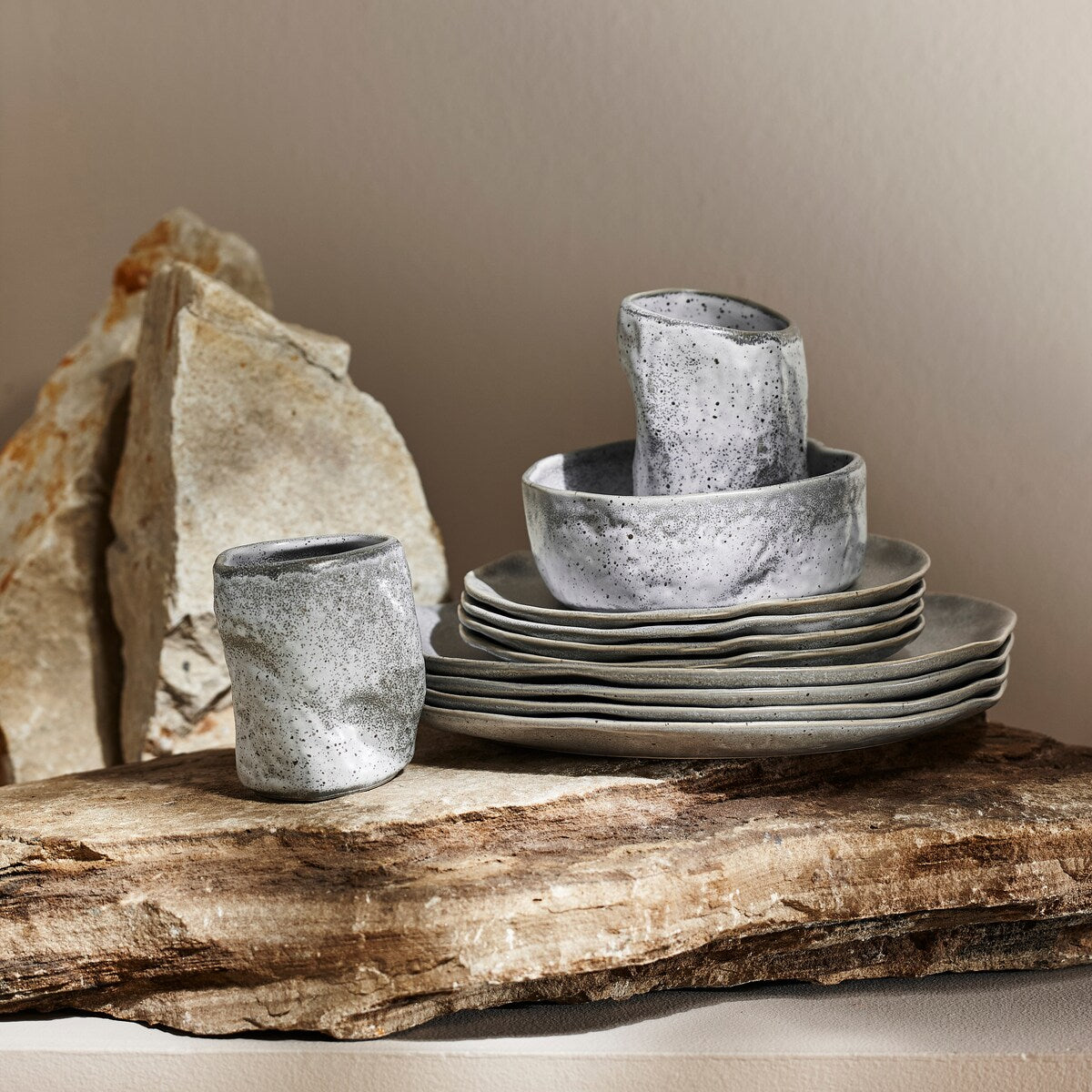 Stone by Mercer Project ATIK Stoneware Dinnerware Set
