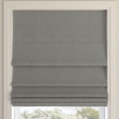 Sun Zero Pryer Textured Total Blackout Cordless Roman Shade