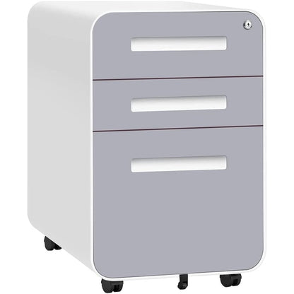 3 Drawer Mobile/Vertical File Cabinet for Home Office