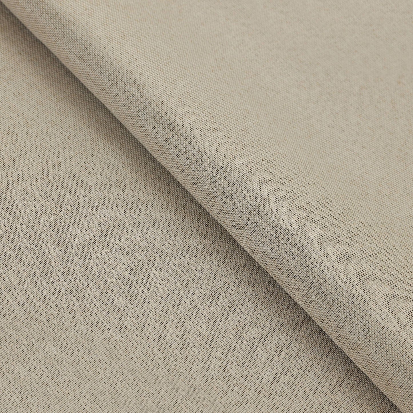 Superior Linen Washable Room Darkening Curtains, Set of 2 Panels