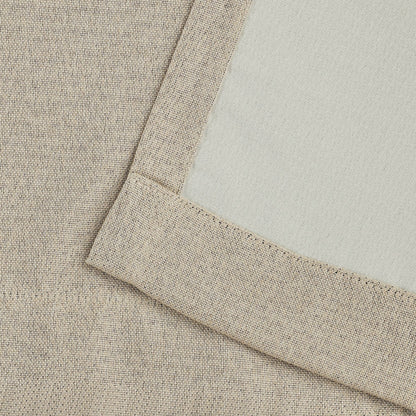 Superior Linen Washable Room Darkening Curtains, Set of 2 Panels