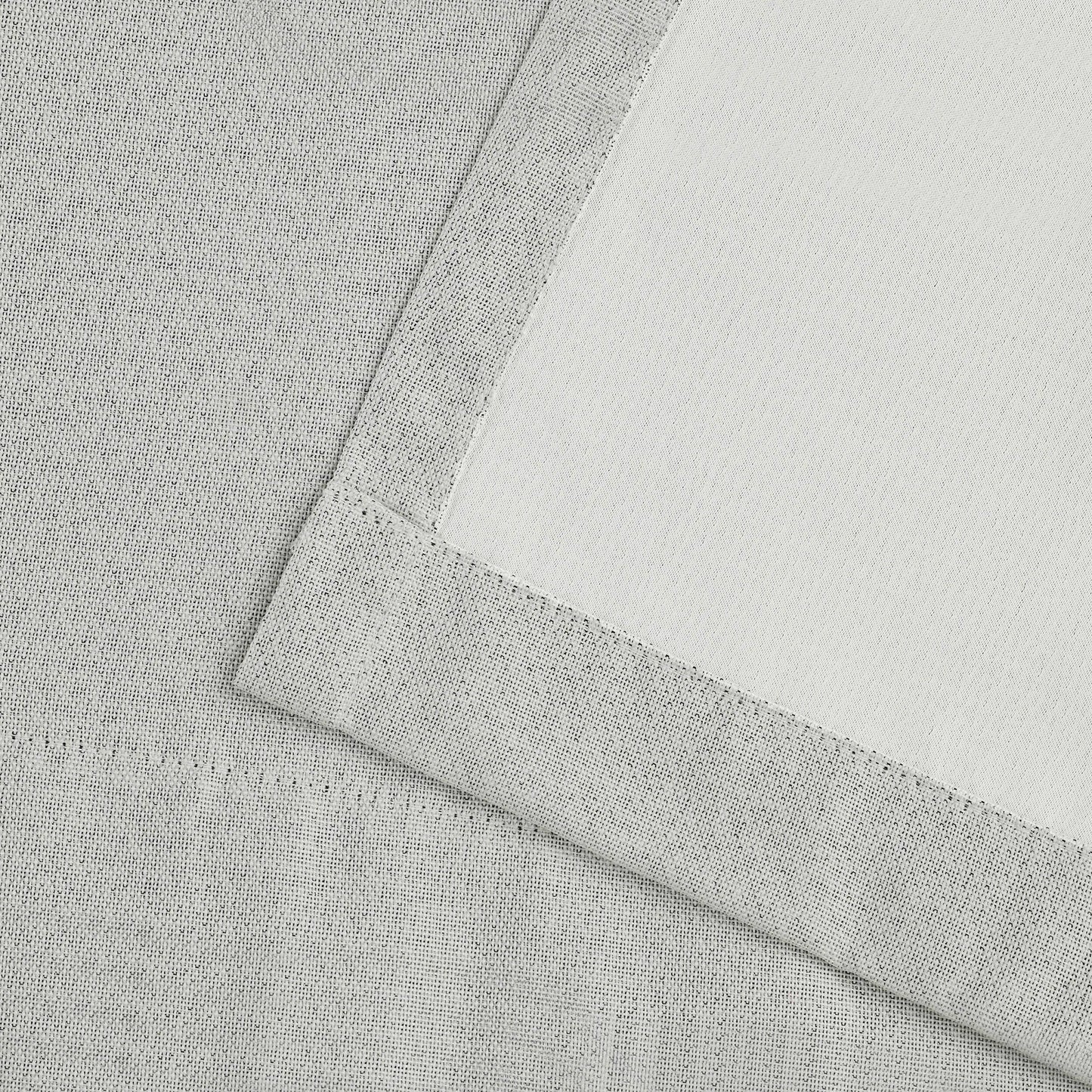 Superior Linen Washable Room Darkening Curtains, Set of 2 Panels
