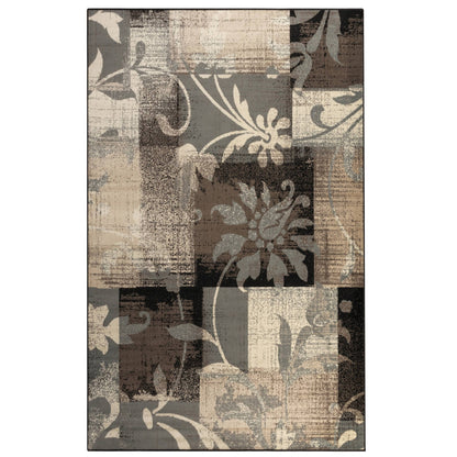 Superior Pastiche Contemporary Floral Patchwork Indoor Runner or Area Rug