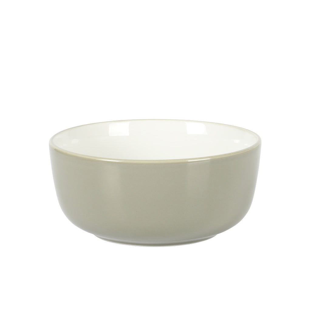 Sur La Table Kitchen Essentials 16-Piece Two-Tone Porcelain Dinnerware Set
